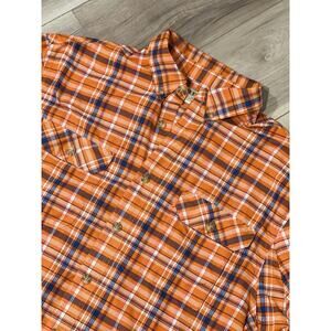 Duluth Trading Co. Mens Button-Down Short Sleeve Shirt, Sz‎ LT, #246-E